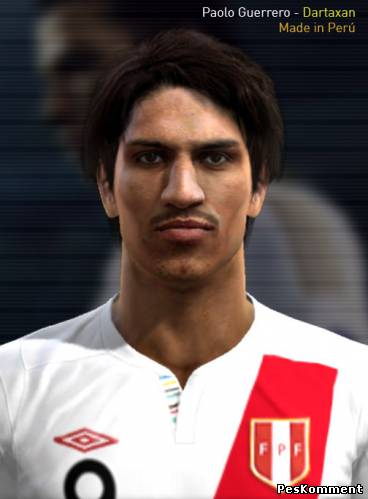 Paolo Guerrero face