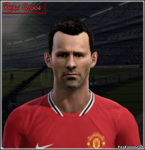 [PES2012] Ryan Giggs Face by Tunizizou