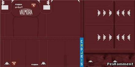 PES 2012 Kits Torino 11/12 by ChDjRiS