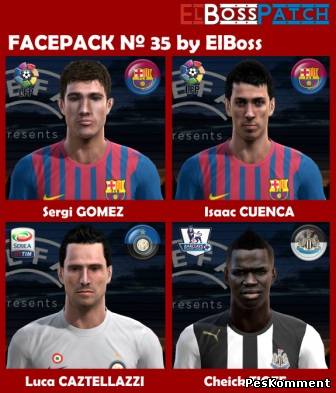 PES 2012 FACEPACK Nº 35 by ElBoss