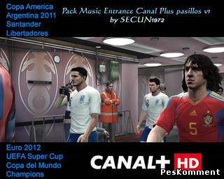 PES 2012 Музыка при выходе команд на поле