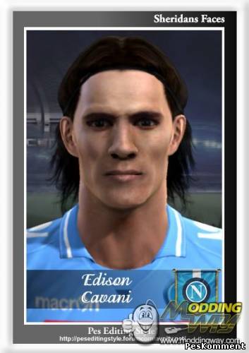 Edison Cavani Face