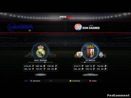 PES 2012 NEW MENUS V2 by mota10