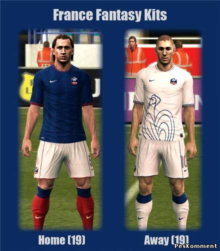 France Fantasy Kits