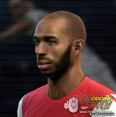 Thierry Henry Face + Tattoo