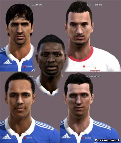 Bundesliga Faces Pack v3