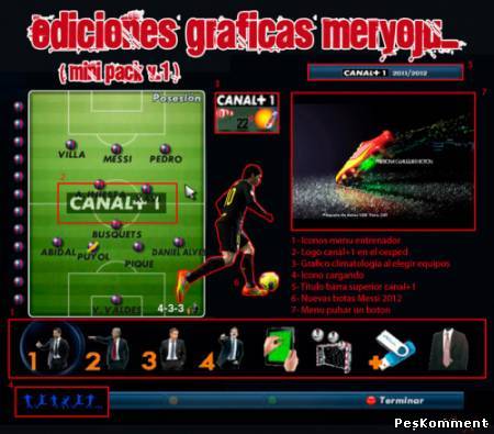MINI PACK V.1 для PES 2012