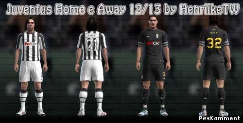 Juventus Home and Away 12/13