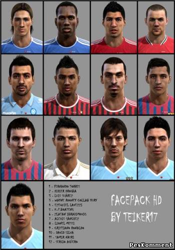 International Faces Pack v1 HD