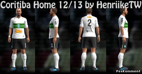 Coritiba 12-13 Home Kit by HenriikeTW