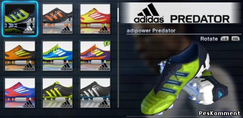 Adidas adiPOWER Predator Kinetic Slime Navy v2