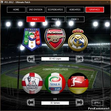 PES 2012 Ultimate Patch v 0.9