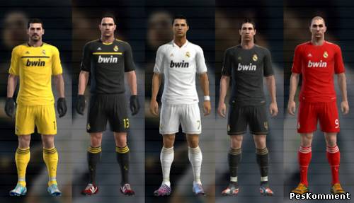 Real Madrid 11-12 Kit Set