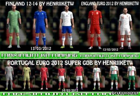 Kits pack's National Teams