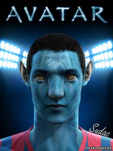 PES 2012 Jake Sully’s Avatar face