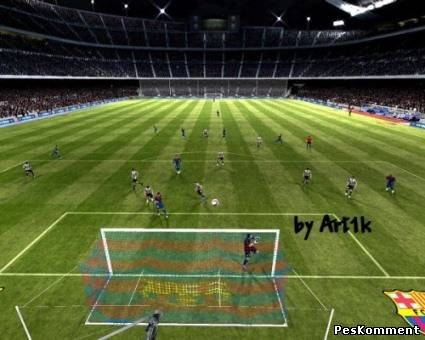 FIFA 12 "Сетка для ворот в стиле Барселоны