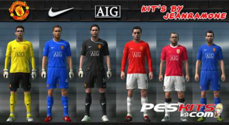 Kits Manchester United 08/09