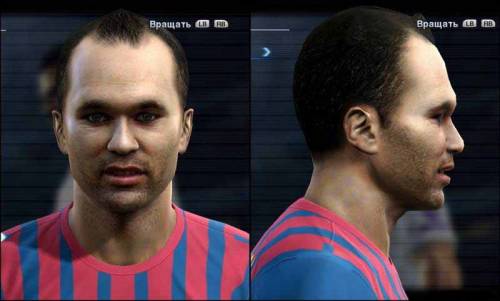 Iniesta Face