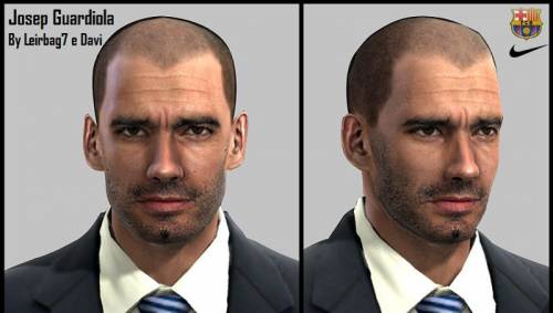 Pep Guardiola Face