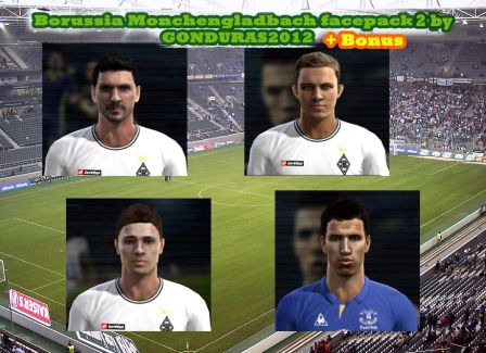 Borussia Monchengladbach Facepack 2 + Bonus