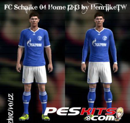 Kit Home Schalke 04 12/13