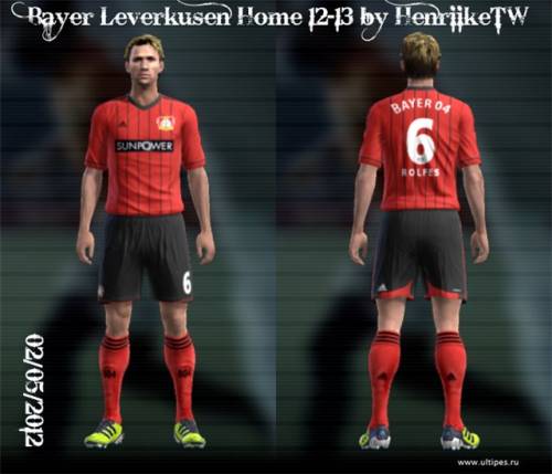 BAYER LEVERKUSEN HOME 12-13