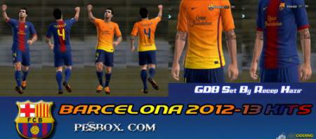 Barcelona 2012-13 Gdb Set