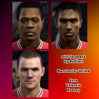 Mini Manchester United Facepack