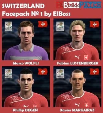 Switzerland Facepack Nº1