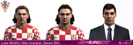 Croatia EURO 2012 Faces Pack