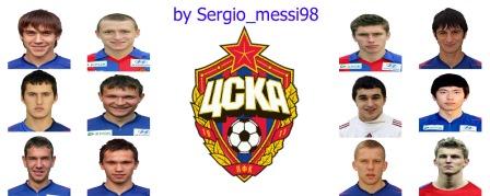 FIFA 12 "недостающие минифейсы ЦСКА by Sergio_messi98"