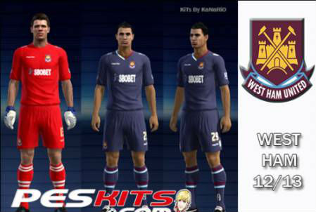 Kits West Ham United 2012/13