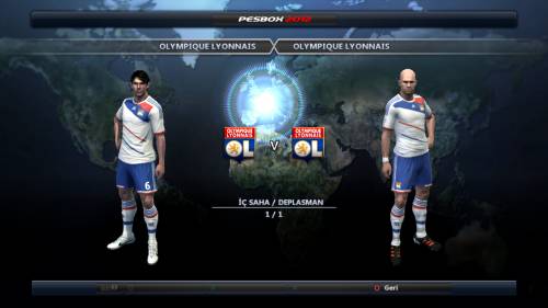 Olympique Lyonnais 12-13 Home Kit