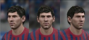 Lionel Messi Face