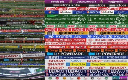 EURO2012 Electric Adboards