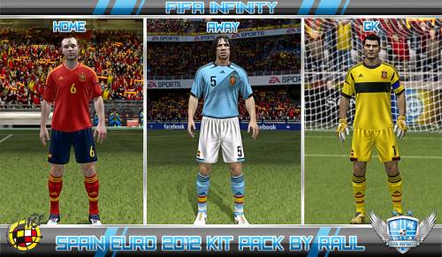 Spain EURO 2012 kits