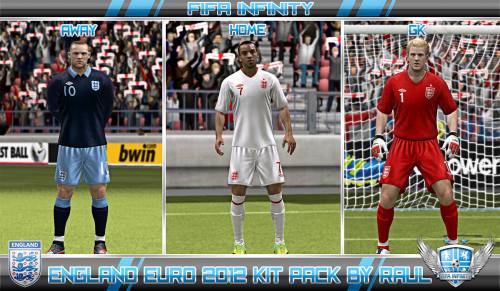 England EURO 2012 kits