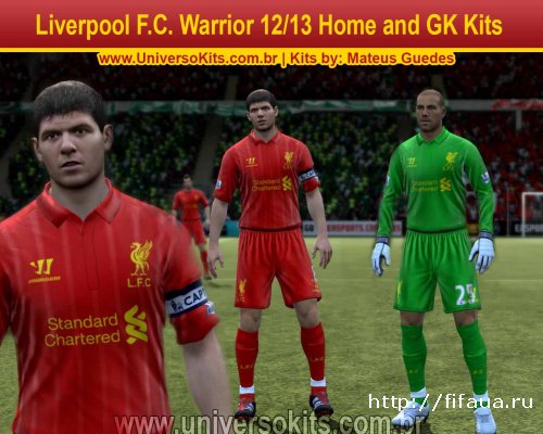 FIFA 12 LIverpool F.C.12/13 Kits