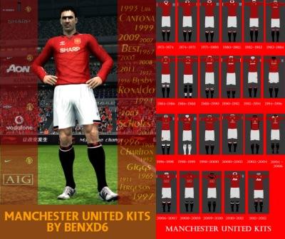 All Manchester United Kits