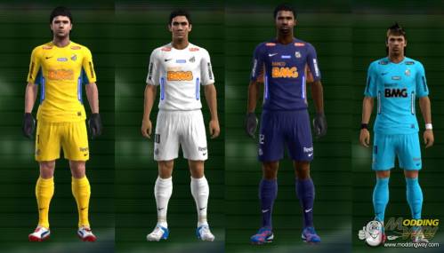 Santos 12-13 Kits New Sponsor