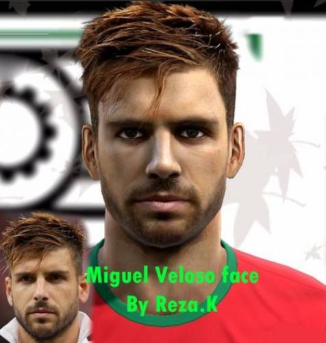 Miguel Veloso face for PES 2012