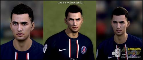 Javier Pastore Face