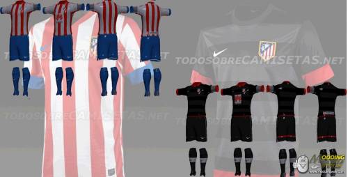 Atletico Madrid 12-13 Kits