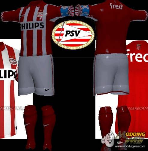 PSV Eindhoven 12-13 Home kit