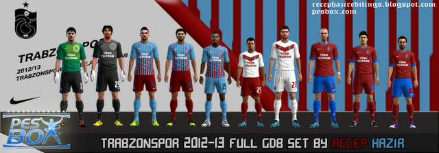 Trabzonspor 2012/13 Full GDB Set