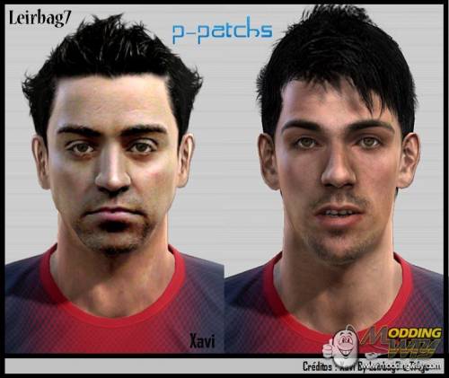 Xavi and Cuenca Faces