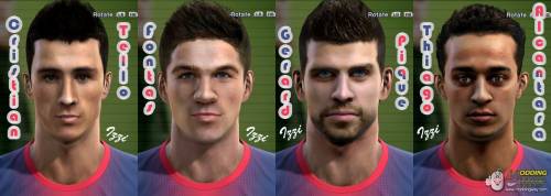 Barcelona Faces Pack