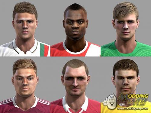 Bundesliga Faces Pack V6
