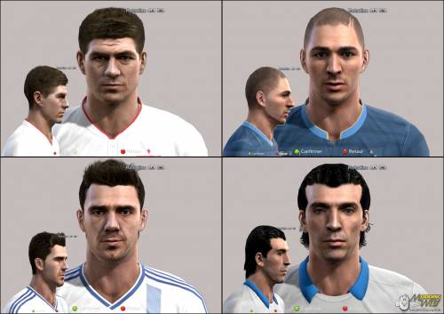 UEFA Euro 2012 Faces Pack V2