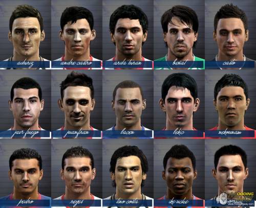 Liga BBVA mega faces pack vol.4